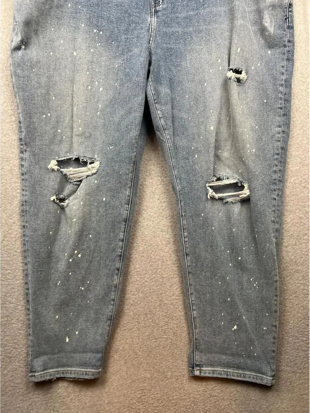 Lane Bryant Boyfriend Jeans Womens Plus 22 Flex Magic Waistband Mid Rise Fit